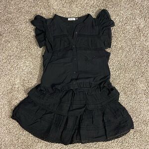 Black day + moon skirt and top set